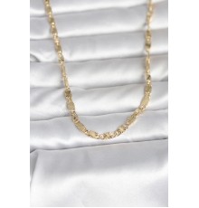 CM 14K Gold Renk Lazer Model 45 cm Kadın Kolye