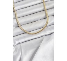 CM Yassı Yılan Zincir Model 60 cm Kadın Kolye