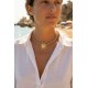 Güneş Model Gold Renk Choker Kadın Kolye