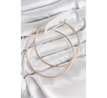 Pirinç Halka Model Gold Renk Kadın Küpe