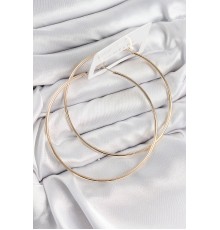 Pirinç Halka Model Gold Renk Kadın Küpe