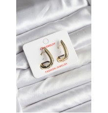 14K Gold Renk Kaplama CM Kadın Küpe