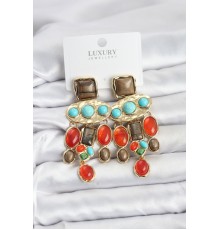 Vintage Sallantılı Kadın Küpe