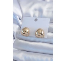 Gold Renk Pirinç Kadın Küpe