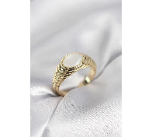 Gold Renk Vintage Model Kadın Yüzük