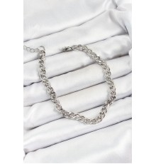 316L Çelik Gümüş Renk Zincir Erkek Bileklik