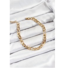 316L Çelik Gold Renk Zincir Erkek Bileklik