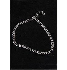 316L Çelik İnce Klasik Model Gümüş Renk Erkek Bileklik