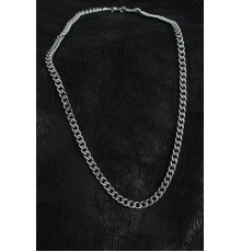 316L Çelik Klasik Zincir Model Gümüş Renk Erkek Kolye