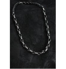 316L Çelik Kral Zincir Model Gümüş Renk Erkek Kolye