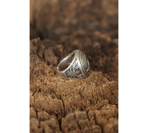 Sezar Figürlü Ayarlanabilir Erkek Yüzük