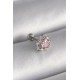 316L Çelik Gümüş Renk Zirkon Taşlı Kalp Tragus Piercing