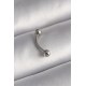 316L Çelik Gümüş Renk Topçuk Model Piercing
