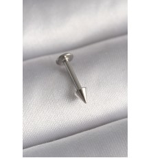 316L Çelik Gümüş Renk Çivi Model Piercing