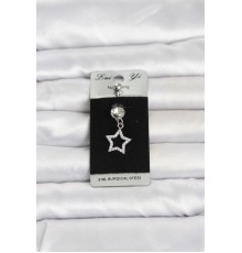 316L Cerrahi Çelik Sallantılı Yıldız Model Göbek Piercing