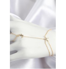 Pirinç Zirkon Taşlı Deniz Atı Ve Yıldız Model Gold Renk Şahmeran