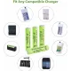 800 mAh 1.2V AAA Ni-Cd Şarj Edilebilir Pil 12 Adet
