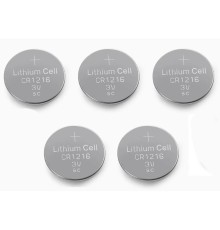 Yuma CR1216 Süper Lityum 3V 5’li Kart Düğme Pil
