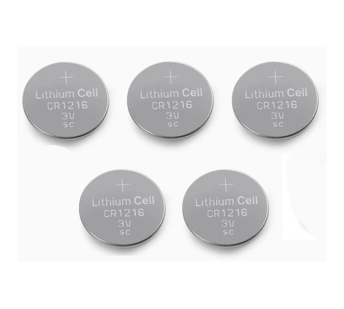 Yuma CR1216 Süper Lityum 3V 5’li Kart Düğme Pil
