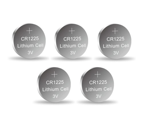 Yuma CR1225 Süper Lityum 3V 5’li Kart Düğme Pil