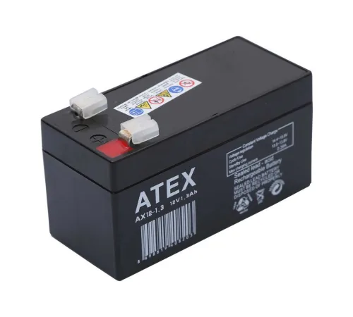 Atex AX12-1.3 12V 1.3Ah Akü
