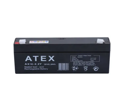 Atex AX12-2.2 12V 2.2Ah Yatay Akü