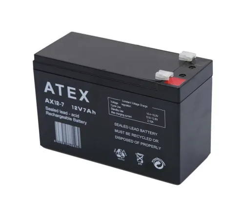 Atex AX12-7 12V 7Ah Akü