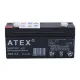Atex AX6-3.4 6V 3.4Ah Yatay Akü