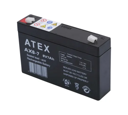 Atex AX6-7 6V 7Ah Akü