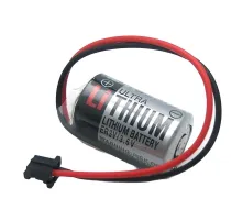 Toshiba ER3V 3.6V 1/2AA Size Lithium Pil - Siyah Soket
