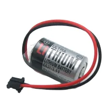 Toshiba ER3V 3.6V 1/2AA Size Lithium Pil - Siyah Soket