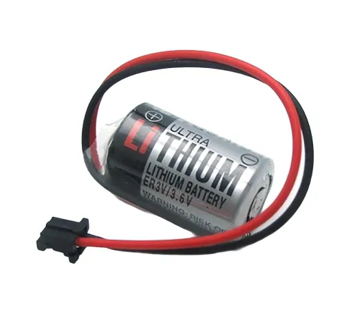 Toshiba ER3V 3.6V 1/2AA Size Lithium Pil - Siyah Soket