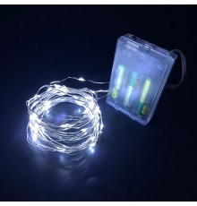 Greyder GD957 Şerit Pilli Aydınlatma 3 metre 30 Adet Beyaz Peri Led