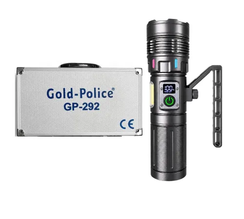 Gold Police GP-292 50 Watt 5000 Lümen Profesyonel Şarjlı El Feneri