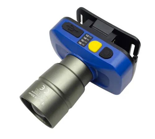 Gold Silver GS-15700 20W 2000 Lümen Sarı Beyaz Işık Zoomlu Şarj Edilebilir Kafa Feneri