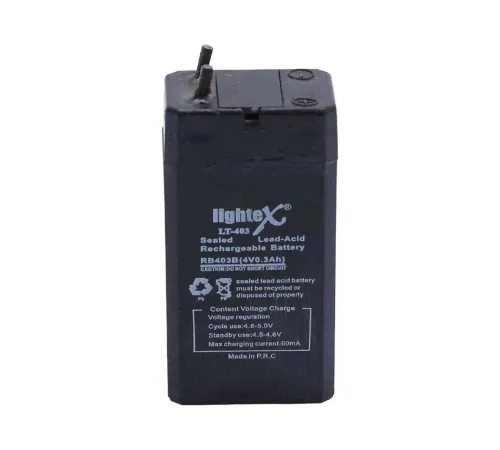 Lightex LT-403 4V 0.3Ah Işıldak Fener Aküsü