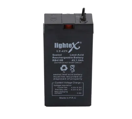 Lightex LT-41N 4V 1.0Ah Işıldak Fener Aküsü
