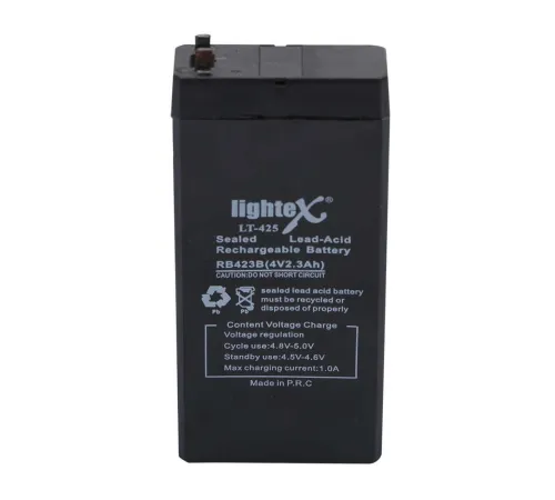 Lightex LT-425 4V 2.3Ah Işıldak Fener Aküsü