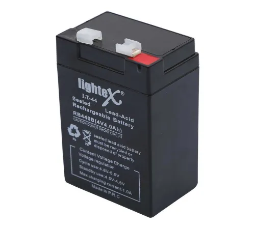 Lightex LT-44 4V 4.0Ah Işıldak Fener Aküsü