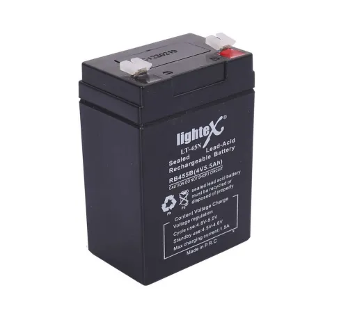 Lightex LT-45 4V 5.5Ah Işıldak Fener Aküsü