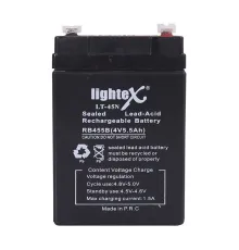 Lightex LT-45 4V 5.5Ah Işıldak Fener Aküsü