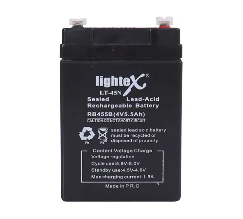Lightex LT-45 4V 5.5Ah Işıldak Fener Aküsü