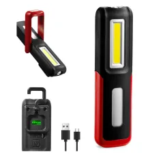 Lightingx LX-028 COB LED Mıknatıslı Çalışma Lambası Tamirci Feneri