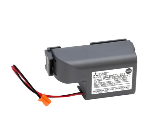 Mitsubishi MR-BAT6V1SET 6V Liyum Pil Turuncu Soketli Kasalı