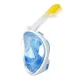 Easybreath Full Face Şnorkel Maske Su Altı Maskesi Anti-SisAksiyon Kamera Takılabilir Mavi S/M