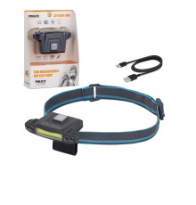 Police PS-1930 USB Şarjlı COB Led Şapka Feneri