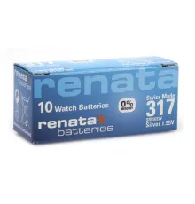 Renata 317 SR516SW 1.55V Alkalin Saat Pili 10 Adet