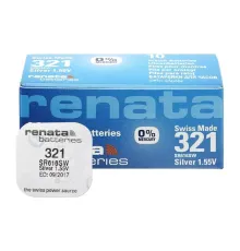 Renata 321 SR616SW 1.55V Alkalin Saat Pili 10 Adet