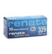 Renata 329 SR731SW 1.55V Alkalin Saat Pili 10 Adet