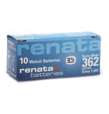 Renata 362 SR721SW 1.55V Alkalin Saat Pili 10 Adet